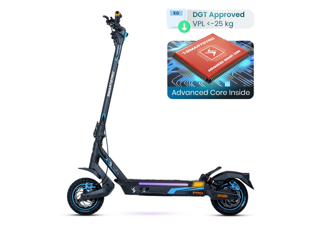 Patinete eléctrico smartGyro K5 PRO LR Certificado Referencia SG27-593